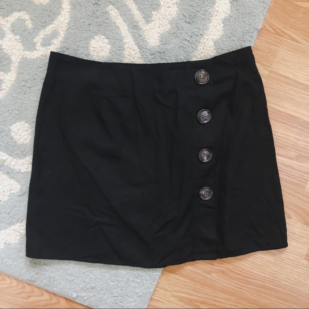 Sadie & Love Black Mini Skirt